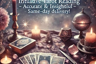 give accurate intuitive tarot psychic reading in 24 hours or less