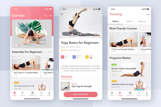build ai fitness app, workout app, health app, gym app with admin panel
