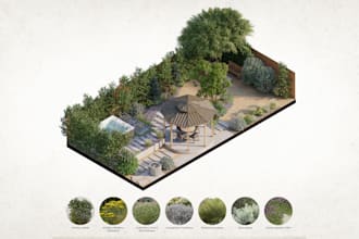 design and rendering your garden landscape