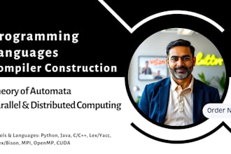 do automata theory, algorithms, compiler design, programming languages