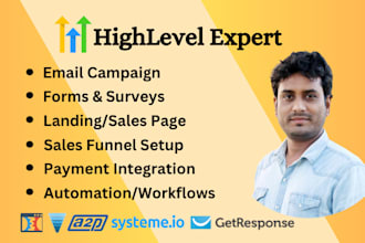 be your gohighlevel expert gohighlevel a2p website gohighlevel automation ai