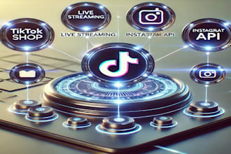 create tiktok shop bot, live streaming bot, instagram api bot, mass dm bot