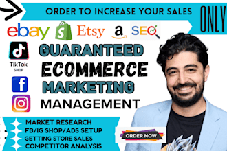 do shopify promotion, manage ecommerce store, shopify sales virtual assistance