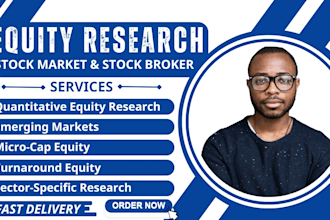 do professional equity research and financial analysis for investment decisions