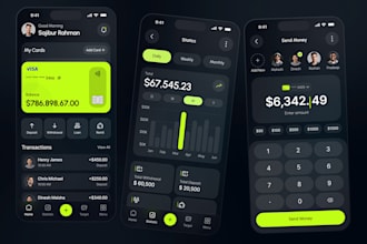 build p2p lending app, p2p payment app,  p2p bank app, fintech app, virtual bank