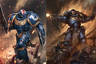 paint your warhammer miniature, sigmar, dungeon, dnd, mini printing
