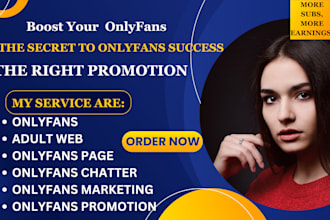 do onlyfans promotion, onlyfans management, ai model, adult web