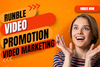do super fast organic rumble video promotion, rumble video marketing