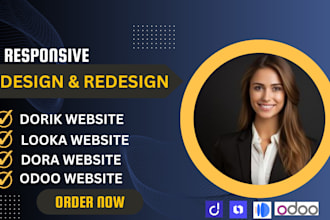 design looka website, dorik website, framer, odoo website showit, dora website