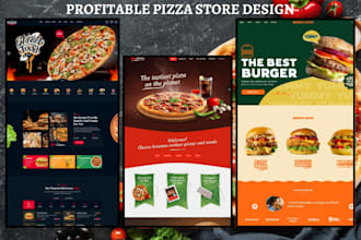 build pizza shopify store bakery pizza restaurant store pastries website