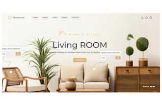 design home decor shopify store furniture store home interior design website