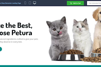 design pet product shopify store pet accessories dropshipping store pet website