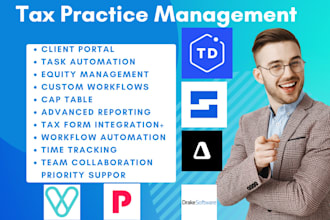 setup tax practice management taxdome suralink canopy vestd drake tax pixie