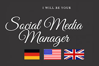 be your german social media manager instagram marketer digital content creator
