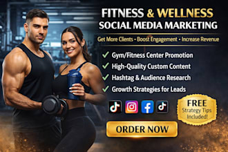 manage social media marketing for fitness gym and wellness businesses