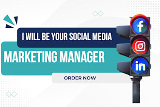 be your social media marketing manager, instagram manager and content creator
