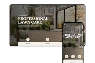 design a premium website for a trade business