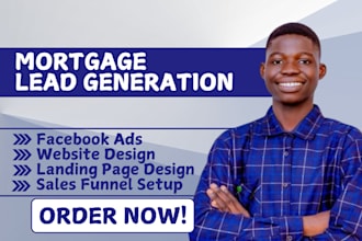 mortgage leads tax leads mortgage ads setup mortgage website tax website