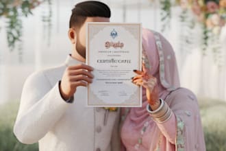 lead your marriage as an official islamic nikah imam