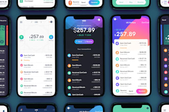 create a secure wallet app, crypto wallet and exchange platform