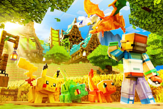 make trending minecraft thumbnails for your videos