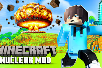 design trending minecraft thumbnails for your videos