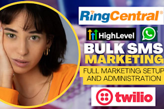 ghl a2p 10dlc registration on twilio ringcentral whatsapp bulk message sms