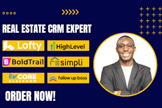 lofty crm resimpli boldtrail follow up boss ghl va kvcor idx