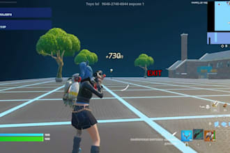 build custom fortnite map, red vs blue, tycoon, boxfight, battleroyal, zonewar