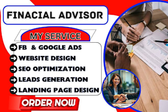 financial advisor leads accounting  bookkeeping leads financial advisor website