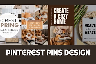 design 100 custom business pinterest pins within 24 hours