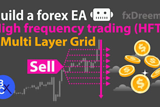 high frequency trading bot developer crypto, forex, algorithmic  trading expert