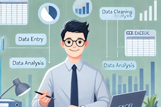 do excel data entry and data cleaning