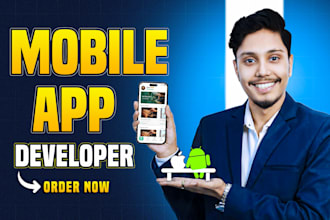 do ios android app, ai mobile app, mobile app development as flutter developer