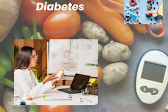 get a customized diabetes diet plan tailored  health goals