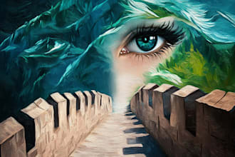 turn your picture into an oil painting like this