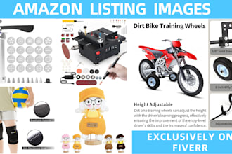design professional amazon hero images, benefit, and comparison charts