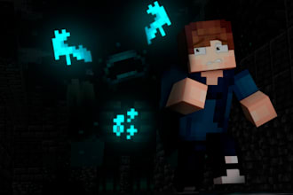 minecraft thumbnails for youtube