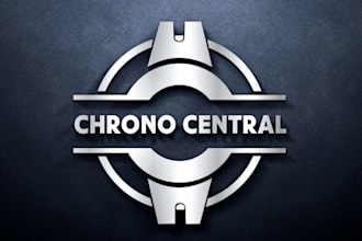 create realistic metallic silver, gold, steel or 3d logo