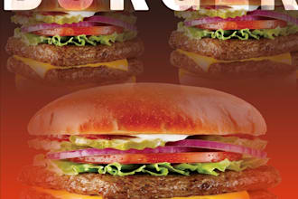 make event and food flyers design in 24 hours