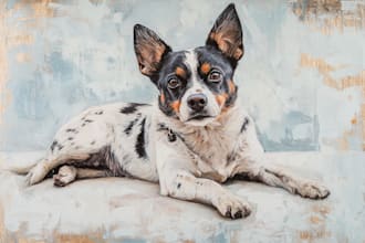 draw pet portrait with disney style