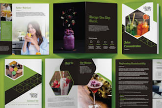 design brochure, flyer catalog marketing layouts
