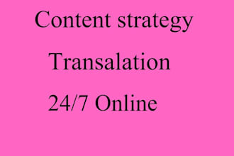 create content strategy up to 250 titles for your website