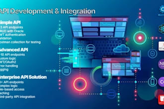 develop and integrate restful apis using asp dot net core