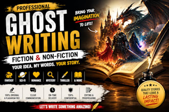 ghostwrite your story for you