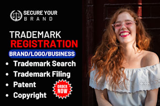 expertly do trademark registration USA, UK, eu or canada and search, renewal
