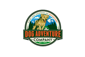 design dog adventure park logo