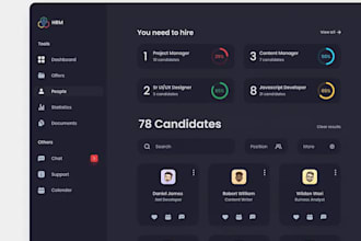 be your software developer, web app, saas app, hrm, crm, pos, credit repair