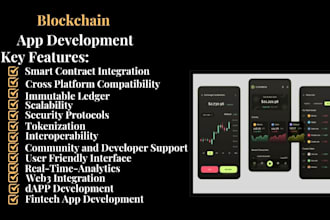 be your blockchain developer, fintech app developer, web3 and dapp developer
