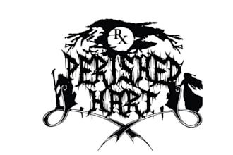 do black metal, slam, death metal logo design band